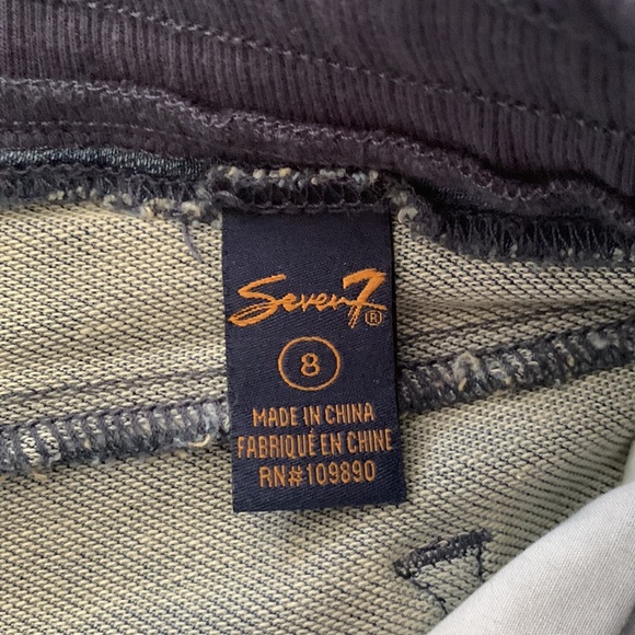 Seven NWOT Denim Jogger Pants size 8 - Picture 6 of 11
